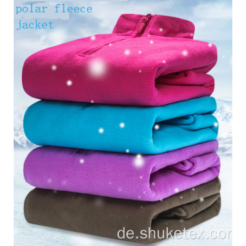 100% Polyestergarn Sterben Polar Fleece Strickstoff